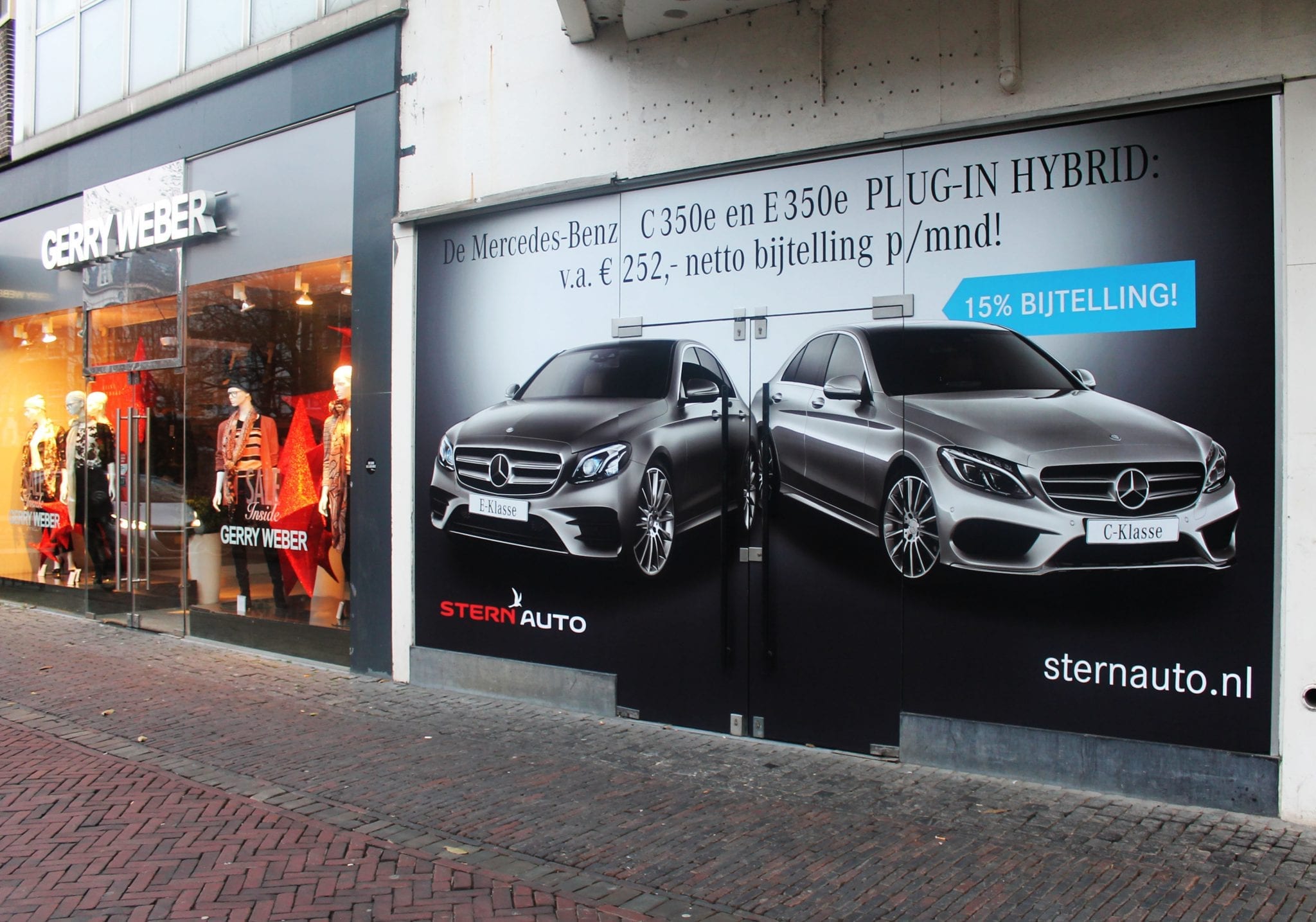 Window Advertising Vredestein