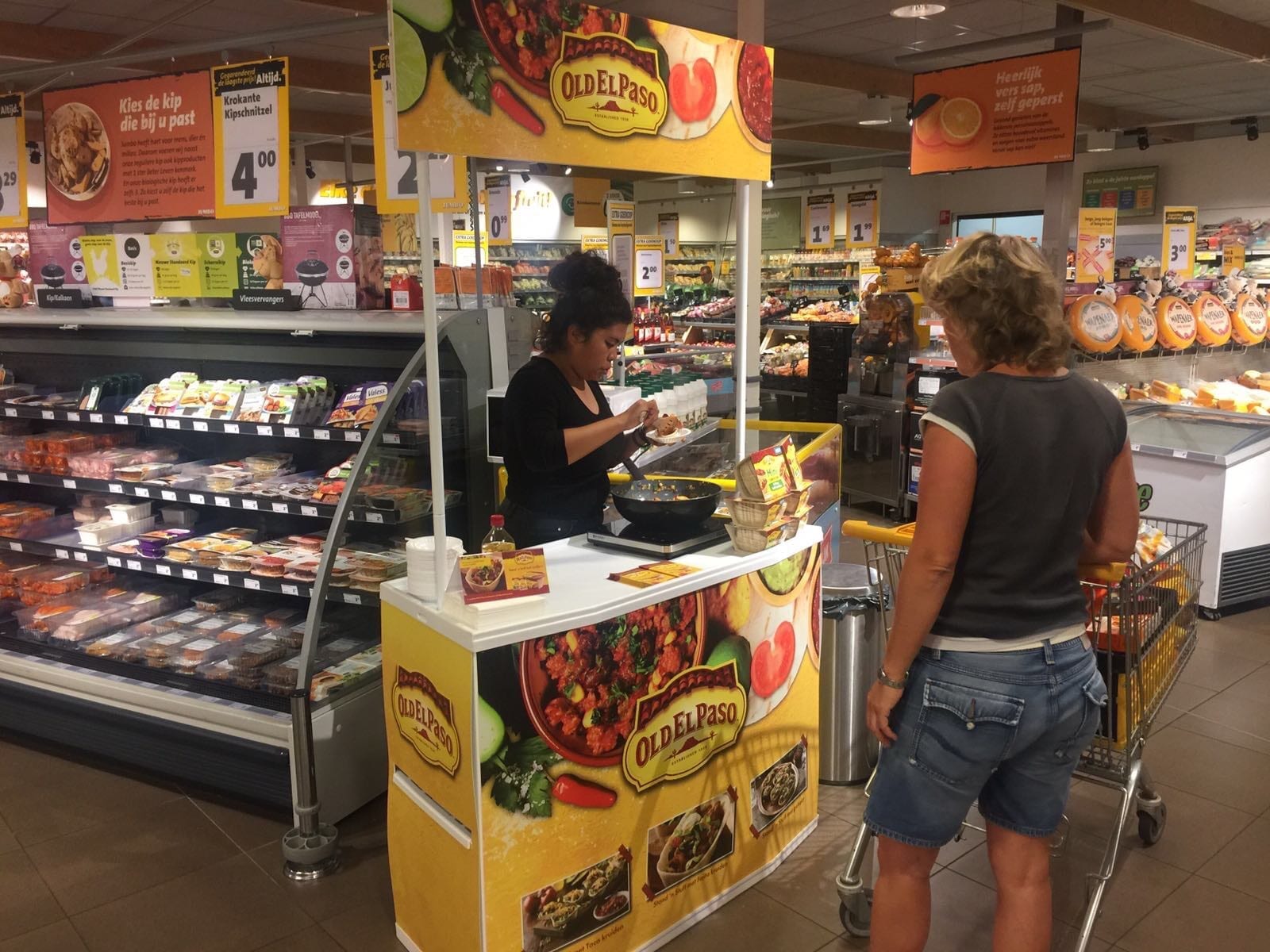 Instore demonstratie
