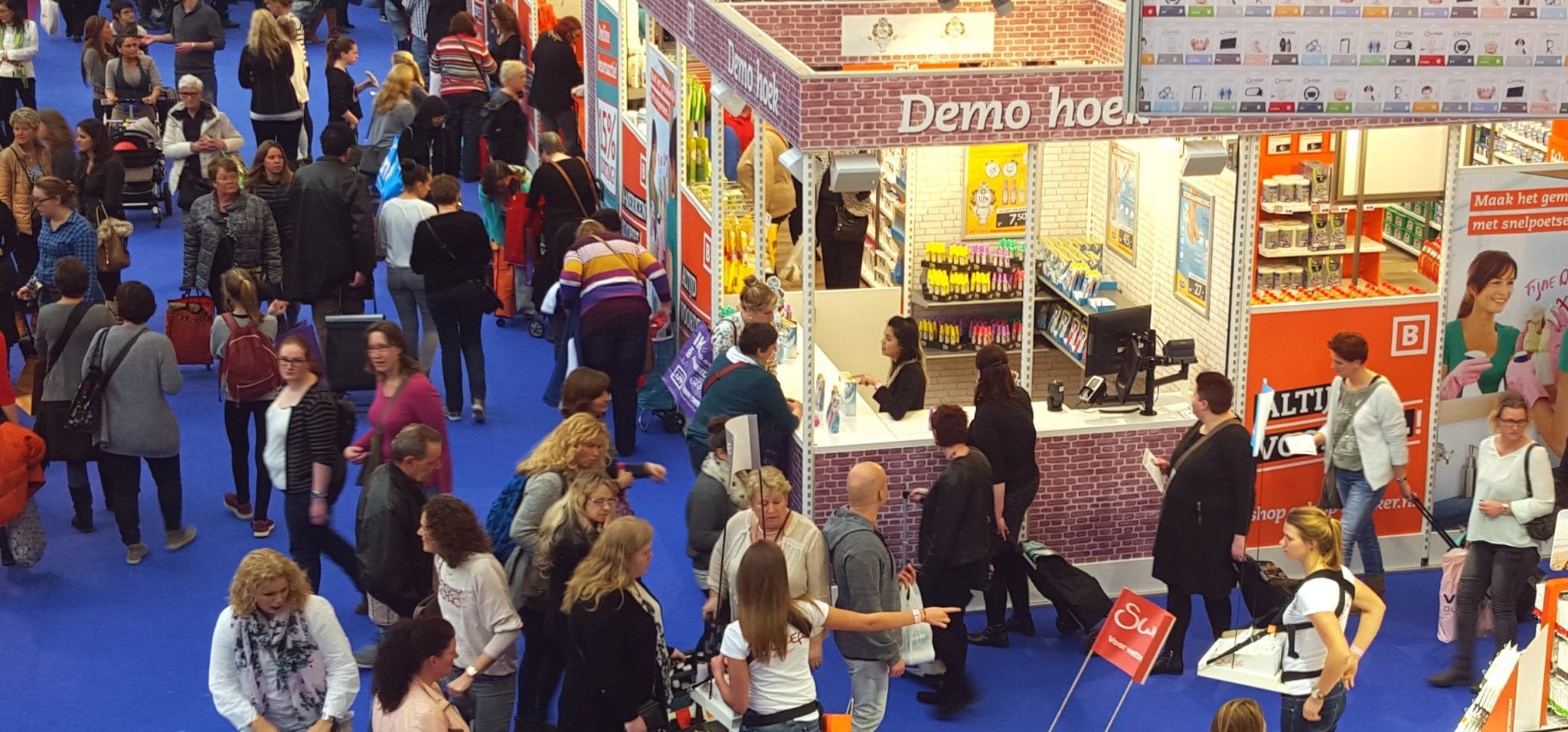 Huishoudbeurs demohoek
