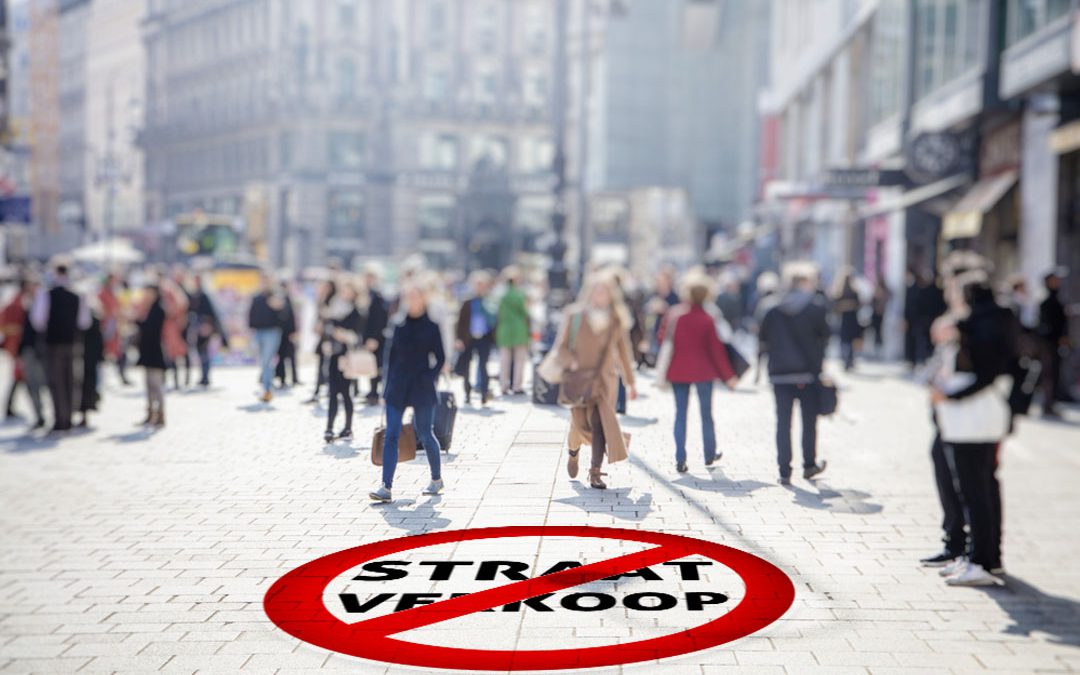 verbod straatverkoop bedreiging of kansen voor promotiewerk
