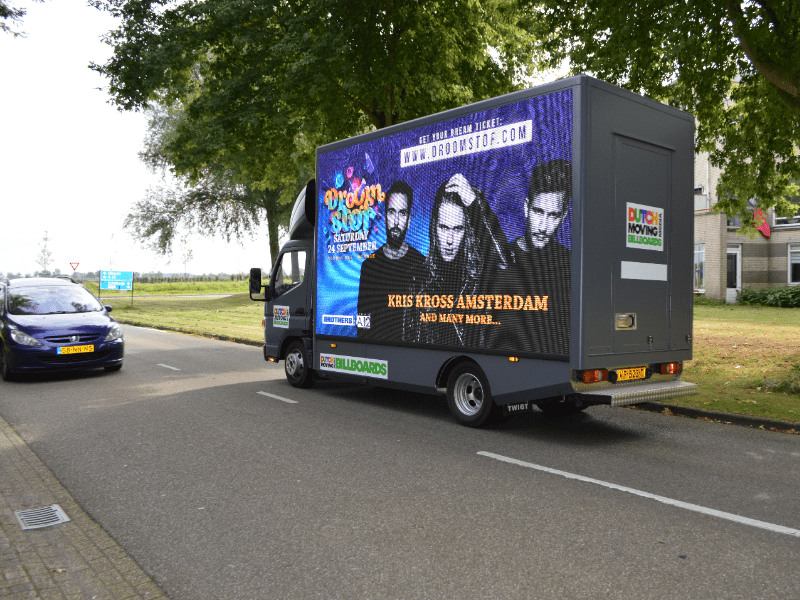 mobiel led scherm Brothers Horeca Groep