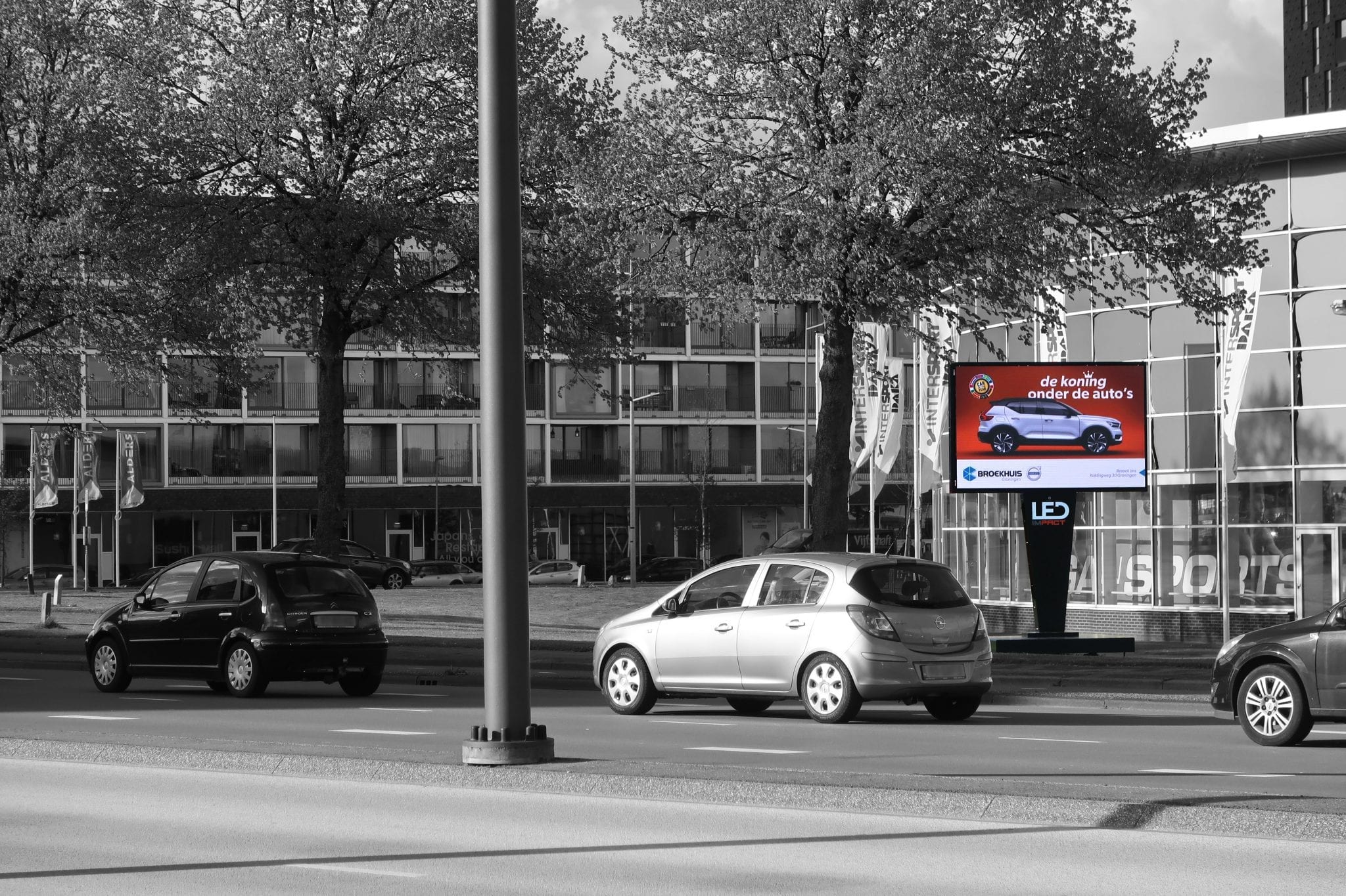 LEDimpact voor 3e keer op rij beste in categorie ‘tijdelijke buitenreclame’. LED’s celebrate!